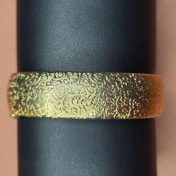 Gold-Tone Hinge Bracelet - Picture 3 of 3